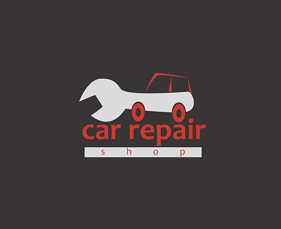 Car Repair Shop Smaple logo bussiness car company logo design logo logo design logotype repair shop logo