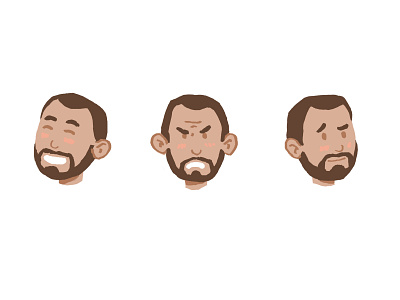 Simple character emotion design characterdesign emotion illustration