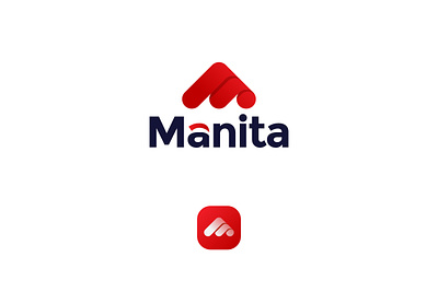 Manita 01 branding design flat icon illustration lettering logo typography vector web website