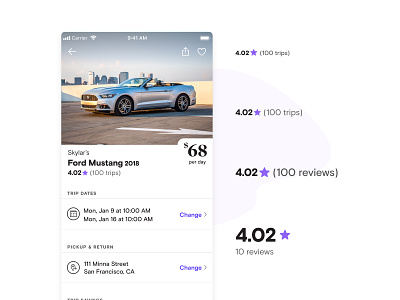 Making Stars Useful booking compare ecommerce ios mobile peer to peer ratings reviews travel ux