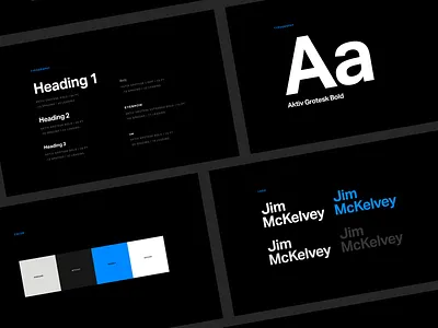 Jim McKelvey Website Guidelines atomicdust branding design st. louis ui ux website