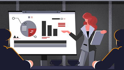 client animation branding business client design icon illustraion illustrator logo vector web website