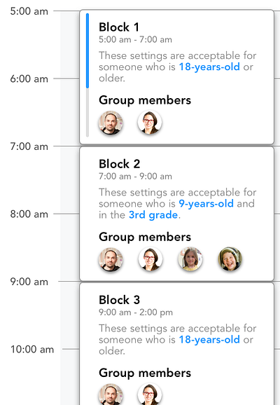 Scheduling Home Internet Usage