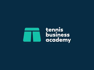 Tennis Business Academy logo academy app branding business campaign coach coaching digital identity logo logomark marketing mobile online online school school teacher tennis tennis court website