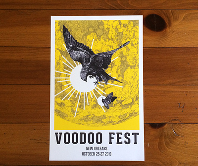 Voodoo Fest 2019 New Orleans 2019 gigposter louisiana music music festival new orleans voodoo fest