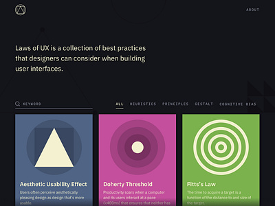 Laws of UX Revamp design redesign ui ux web