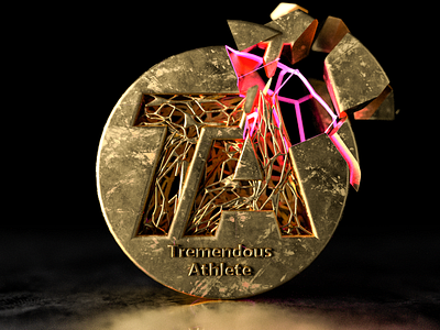 Tremendous Athlete Logo abstract c4d cinema4d shapes