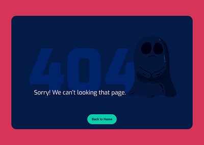 Daily Ui - 08 404 page 404page cute ghost daily daily ui dailyui dailyui08 dailyuichallenge design designer designs error page ghost ui uidesign uiux user interface userinterface userinterfacedesign