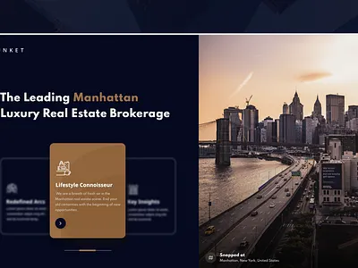 Landing Page - Web Design concept design design header header design idea interface realestate ui uidesign uiux web design agency website website concept