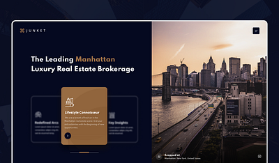 Landing Page - Web Design concept design design header header design idea interface realestate ui uidesign uiux web design agency website website concept