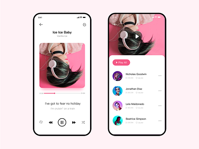 Player interface design ui 设计