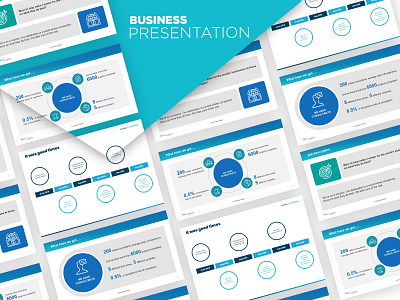 Pitch deck - Business Presentation company branding design graphic google slides powerpoint powerpoint design powerpoint template presentation presentation design presentation layout slide design template