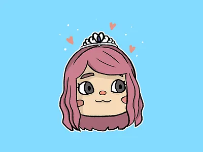 Princess Villager acnh animal crossing cartoon chibi design digital art drawing gaming graphic design illustration illustrator kawaii minimal nintendo photoshop villager