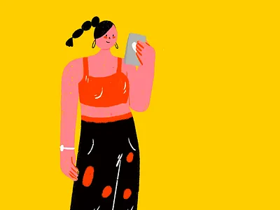 运动打卡 illusration