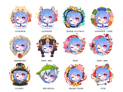 bilibili design bilibili blue character design dribbble illustration red warm