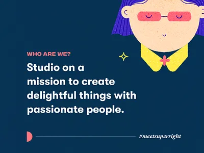 Hello, meet Super/Right! (1/3) bangalore brand agency brand and identity brand development branding design design studio designer illustration illustration agency vector