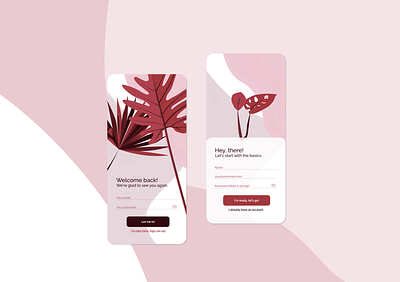 Sign In - Sign Up / Daily UI Challenge sign in sign up ui design uidesign