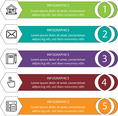 Infographics branding design illustration logo