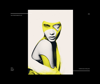 no. 216 invincible black design graphic graphic design grid minimal portfolio portrait portrait art poster poster a day poster art poster design posterdesign postereveryday surreal yellow