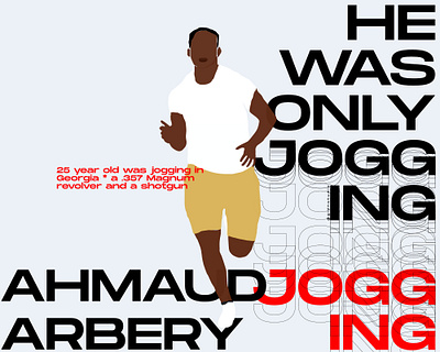 #irunwithahmaud black lives matter illustration typography vector