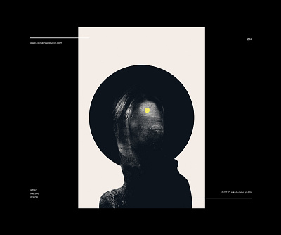 no. 218 exposed design minimal photoshop poster poster a day