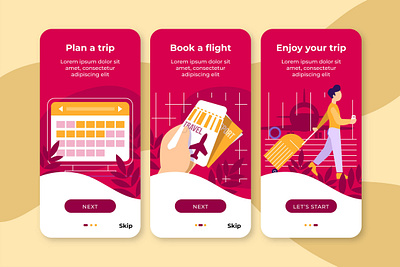 traveling aeroplane design flight mobile mobile app mobile app design mobile design mobile ui travel travel agency travel app traveling travell travelling ui vector web design