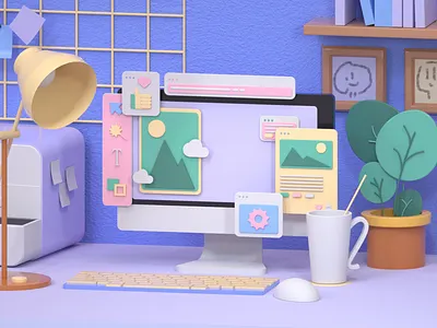 c4d c4d design illustration