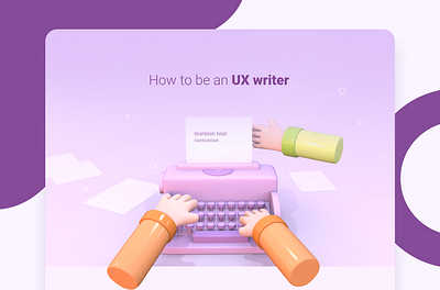 typewriter illustration ui ui ux ui design uidesign uiux ux vectary vectary 3d