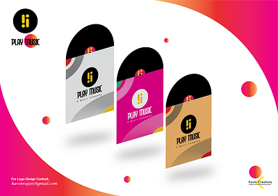 Play Music Product Cover Design branding graphic design illustration logo design logo design branding