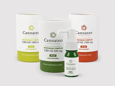 Cannateo CBD Oils branding & packaging brand brand design brand identity branding design logo logodesign packaging packaging design packagingdesign typography typography design