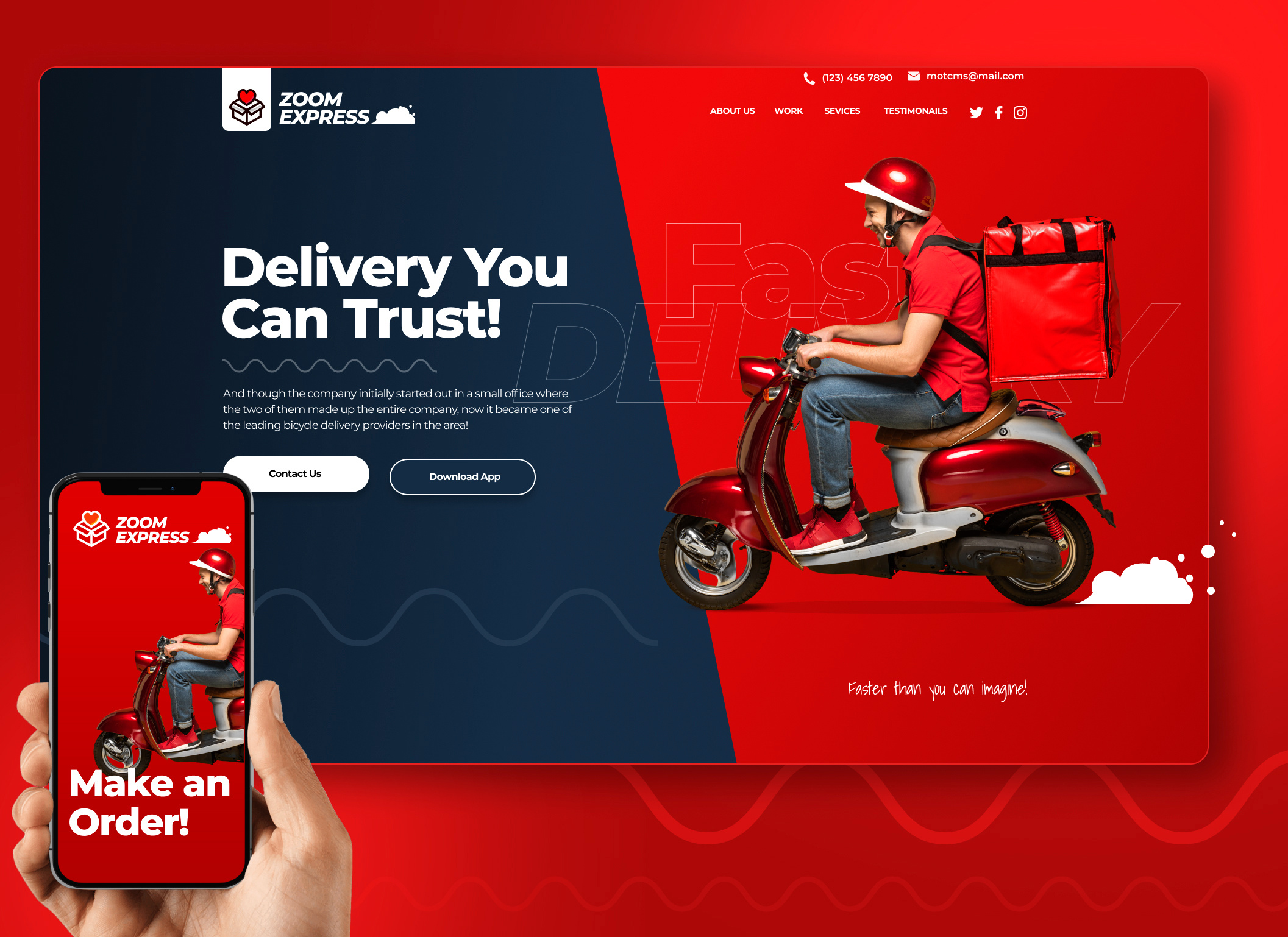 Example of Delivery / Couriers Services