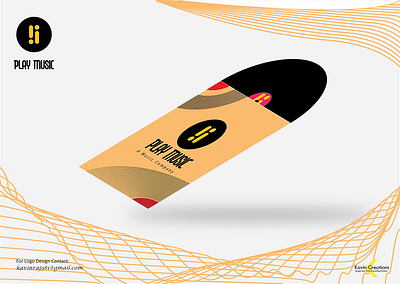 Play Music Logo Design Presentation branding graphic design illustration logo logo design logo design branding