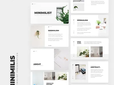 Minimilis - Minimalist Business Presentation Template business clean google slides keynote minimalist pitch deck portfolio power point presentation presentation design presentation layout presentation template pricing services simple simplicity slide white
