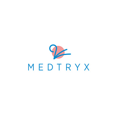 Medtryx adobe illustrator branding business design illustrator logo logo mark symbol logodesign minimal vector