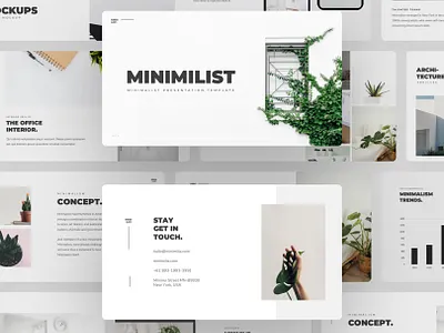 Minimilis - Minimalist Business Presentation Template branding business clean google slides keynote minimalist pitch deck portfolio power point presentation presentation design presentation layout presentation template pricing services simple simplicity slide