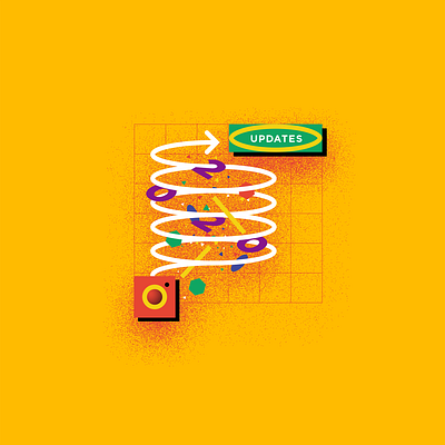 insta updetes advertising branding digital marketing illustration instagram marketing social network socialmedia update vector