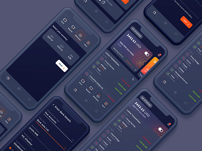 Payoneer Redesign | Dark UI bank app bank card banking card card ui creative dark ui online transactions payment app payment method payments payoneer ui uidesign uiux user experience user interface ux wallet wallet app