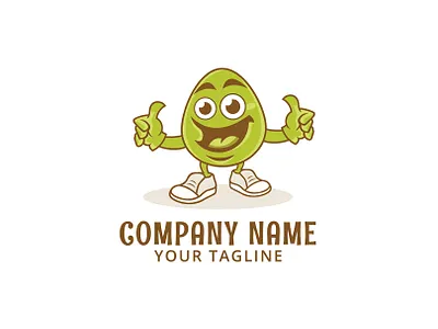 Cute potatoes - Logo template animal animation cartoon character creative cute design food fun funny illustration kids potato chips potatoes