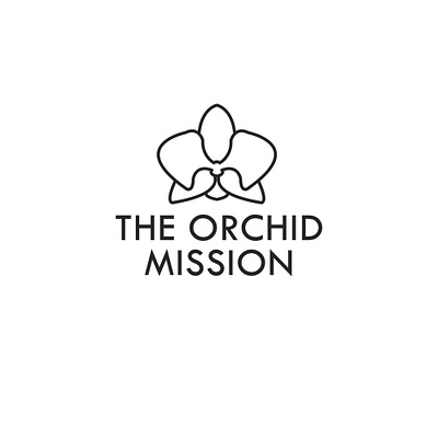 TheOrchidMission branding design flower illustrator logo mission ngo orchid vector