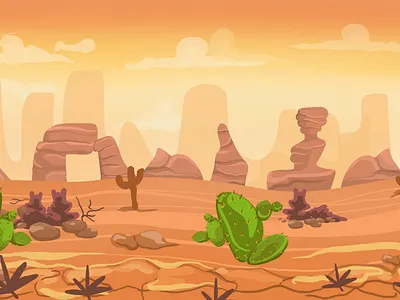 Thirsty Dessert dessert digital 2d digital art dream game background illustration painting