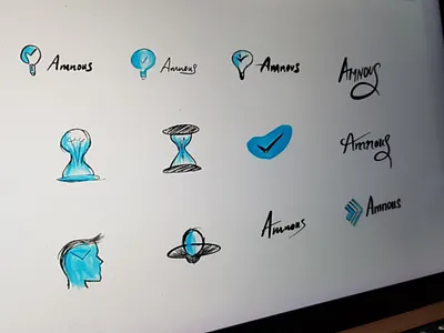 Logo ideation #1 idea logo scribble