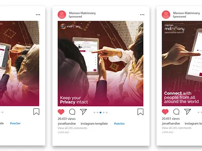 Carousel Post Design - MEMON MATRIMONY branding carousel post design design graphic graphic design graphicdesign graphics marriage matrimonial matrimony memon matrimony muslimwedding post social media social media banner social media design social media marketing social media pack social network socialmedia