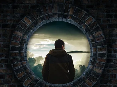 L'homme dans les nuages man cloud photoshop