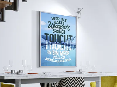 German Typography project calligraphy custom custom type design lettering typography