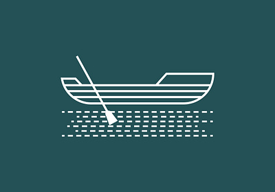 Boat adobe illustrator branding creative design design flat icon illustration logo design minimal vector