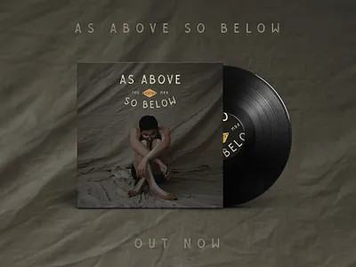 Vinyl Cover cover creative ideas illustrator logo type typography vinyl