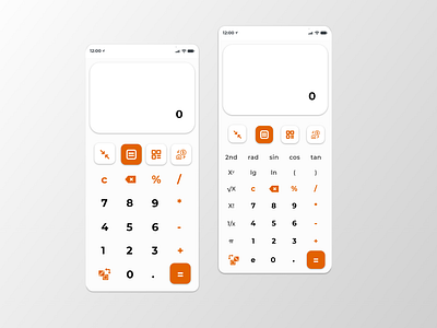 Calculator adobe app calculator calculator app calculator ui design dribbble graphics ui ui ux ui challenge ui concept ui design uichallenge uiux user interface userinterface ux