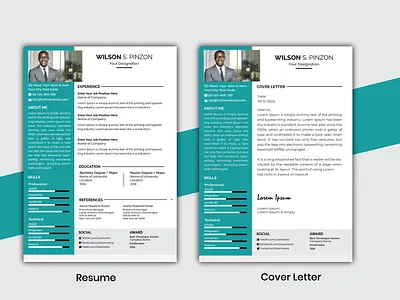 Resume / CV template with Cover letter clean resume cv cv cv cv design cv template cvtemplate cvv手输pos机 design design design portfolio designresumetemplate graphic graphicdesign portfolio page resume resume clean resume cv resume design resume resume resume template word