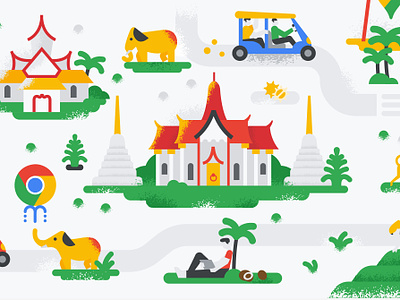 Thailand Comms Guide character design design illustration product ui vector webdesign
