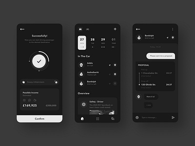 Audi Mobile App black white black and white clean design design graydesign illustration minimal mobile apps ui ux